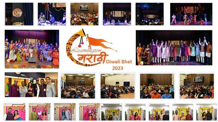 Diwali Bhet 2023 celebration collage