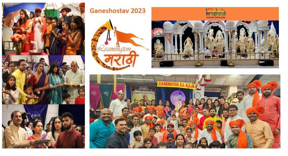 Ganeshotsav 2023 celebration collage